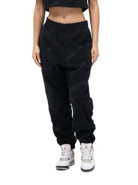 🎲 PRO CLUB ♠️  Twill Canvas Jogger Pants Black